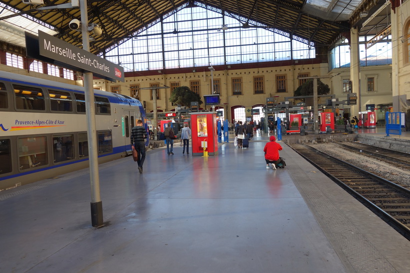Marseille Saint-Charles, Marseilles centralstation.