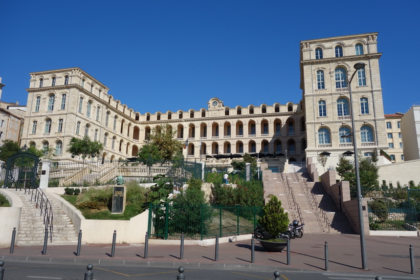 Hôtel-Dieu de Marseille som tidigare var ett sjukhus.