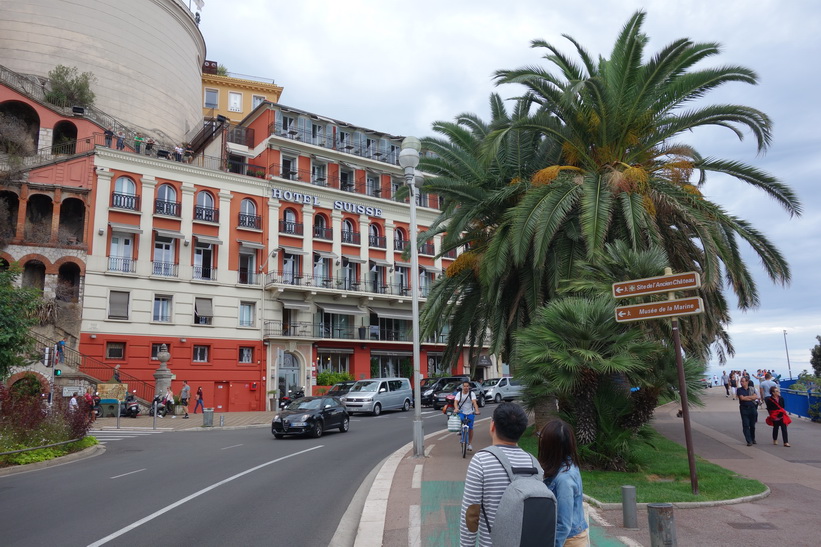 Hotel Suisse på gatan Quai des États-Unis, Nice.