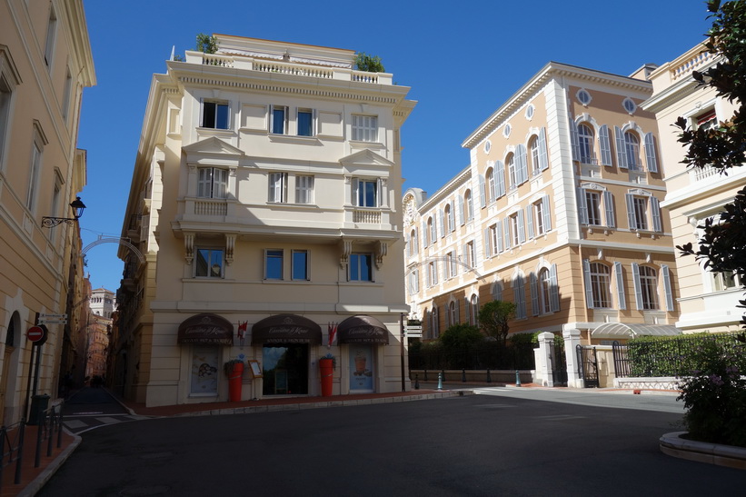 Arkitekturen i gamla staden, Monaco.