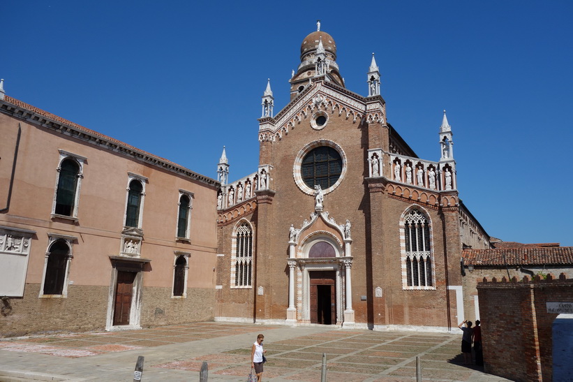 Den katolska kyrkan Church of Madonna dell'Orto, Venedig.