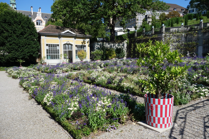 Rechberg trädgård i Zürich.