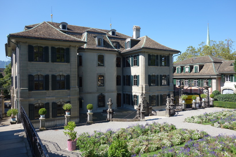 Rechberg trädgård i Zürich.