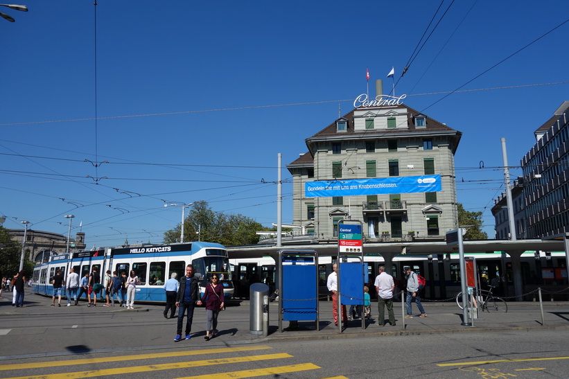 Station Central, Zürich.