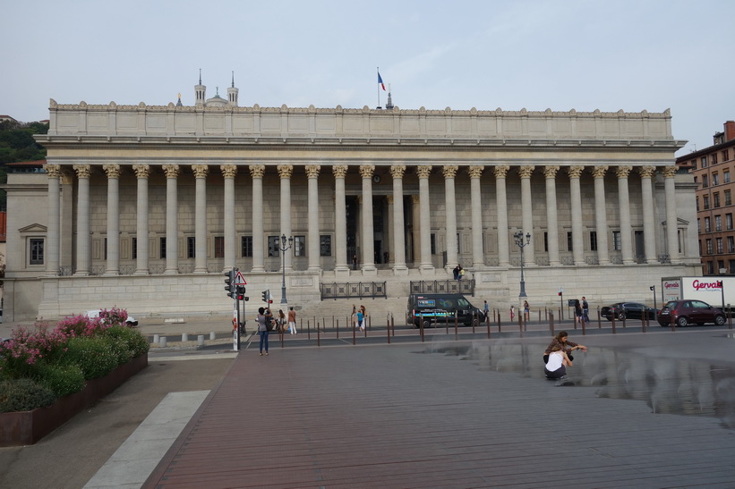 Palais de justice historique de Lyon.