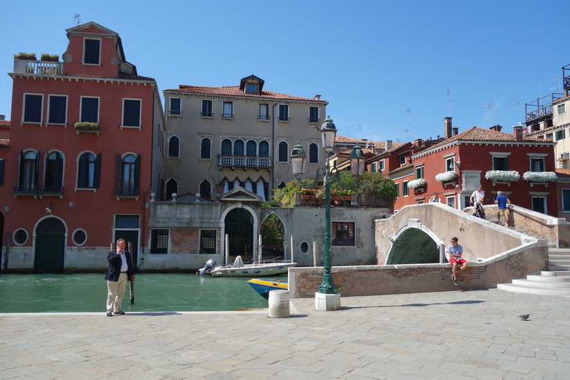 Torget Campo Santi Giovanni e Paolo, Venedig.