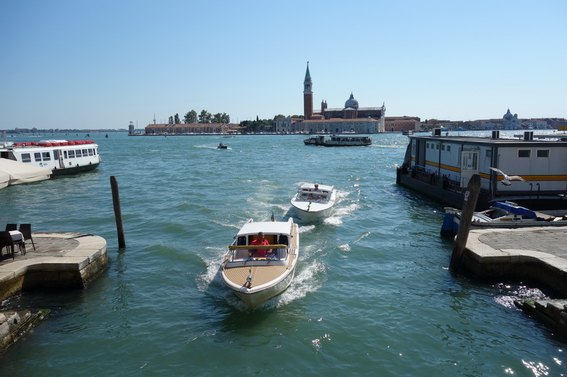 Inloppet till kanalen Rio del Greci, Venedig.