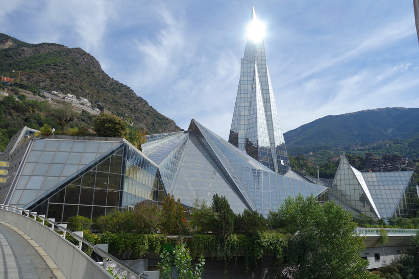 Spa-anläggning Centre Termolúdic Caldea, Andorra la Vella.