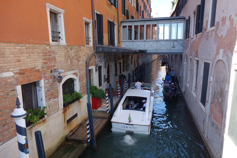 Kanalen Rio del Vin, Venedig.