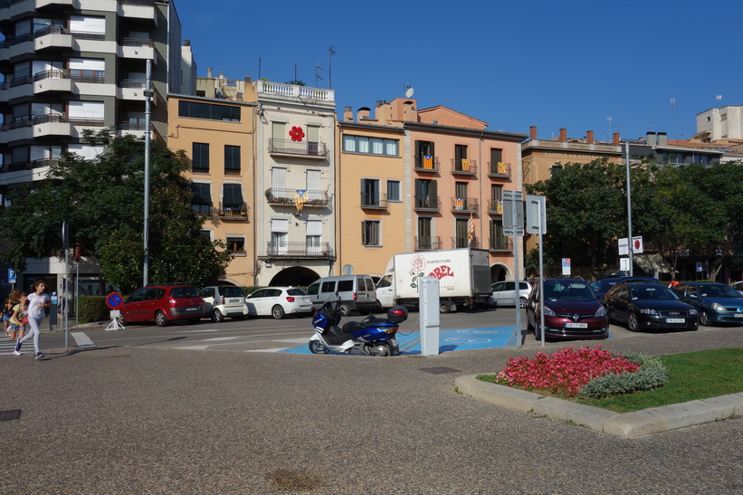 Plaça de Catalunya, Girona.