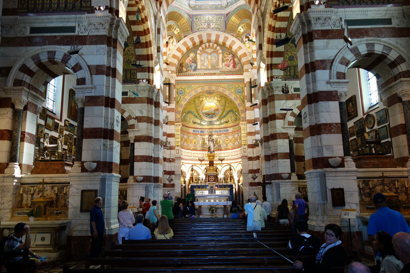 Basilique Notre-Dame de la Garde, Marseille.