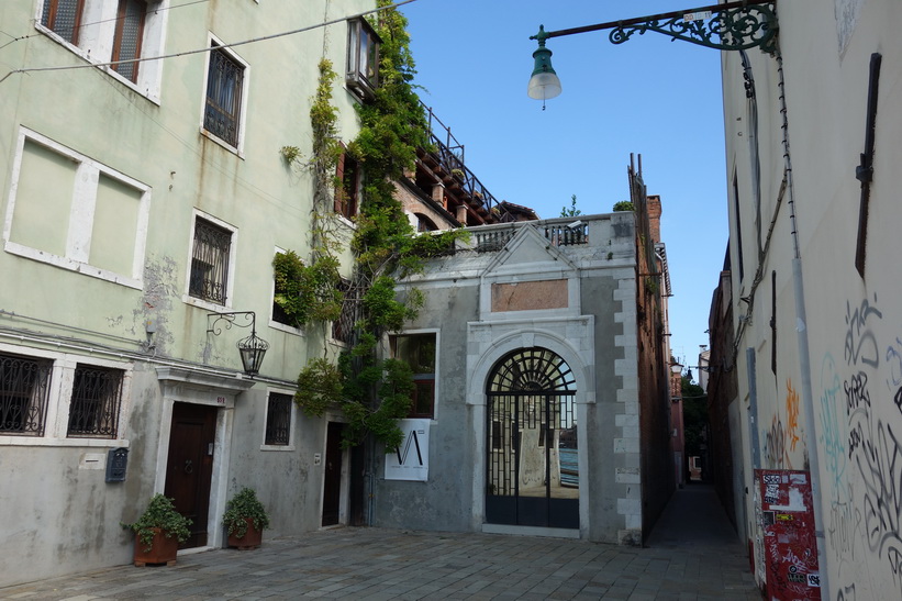 Längs gatan Fondamenta Zattere, Venedig.
