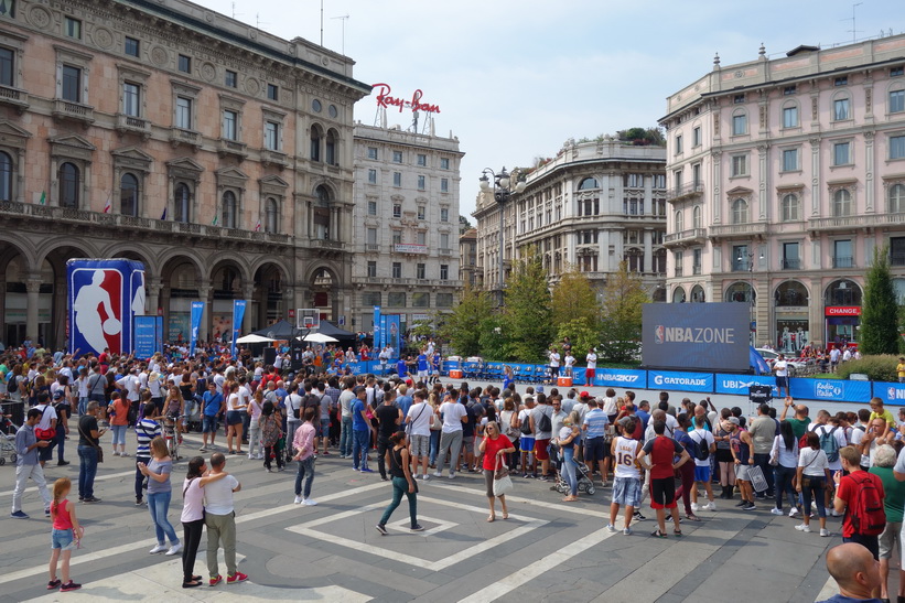 Piazza del Duomo, Milano.