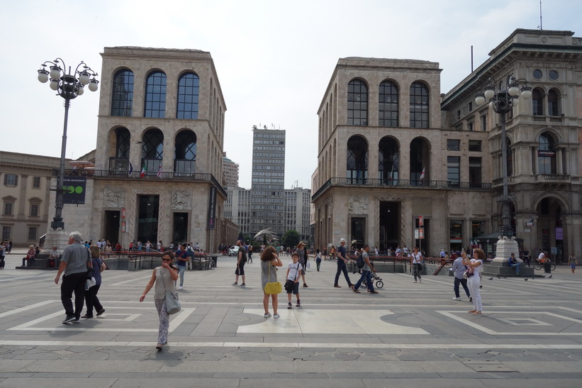 Piazza del Duomo, Milano.