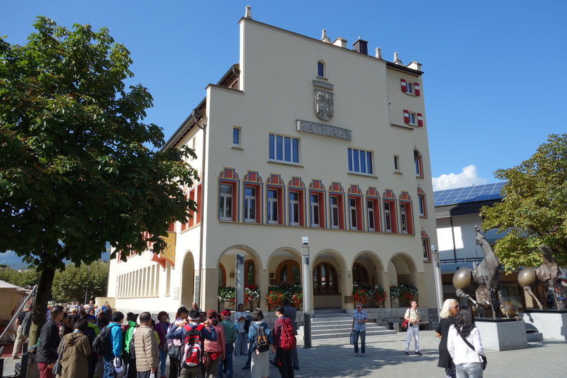 Stadshuset i Vaduz.