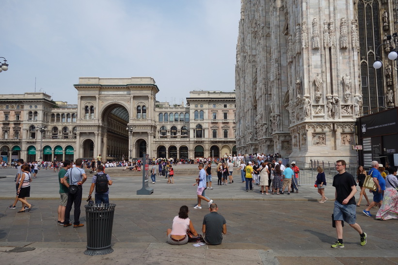 Piazza del Duomo, Milano.