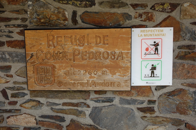 Refugio de Coma Pedrosa.