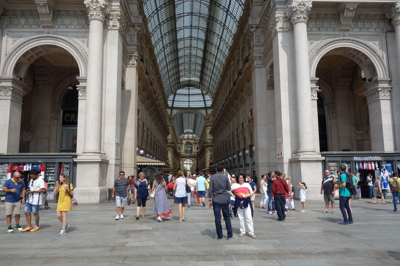 Galleria Vittorio Emanuele II, Milano.