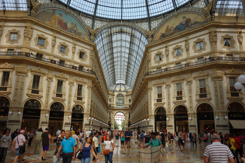 Galleria Vittorio Emanuele II, Milano.