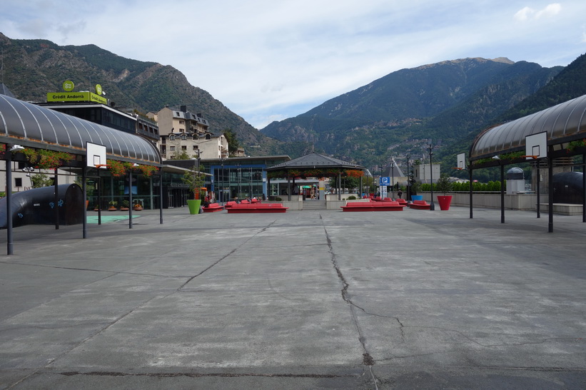 Plaça del Poble, Andorra la Vella.