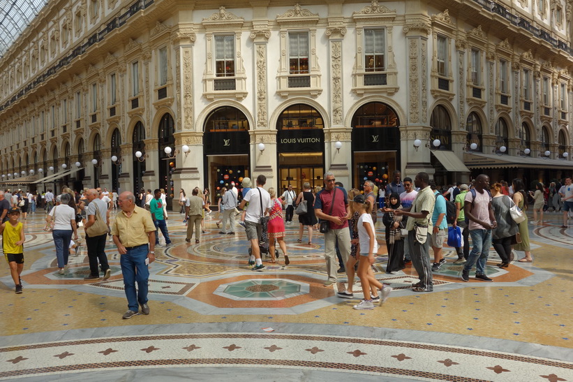 Galleria Vittorio Emanuele II, Milano.