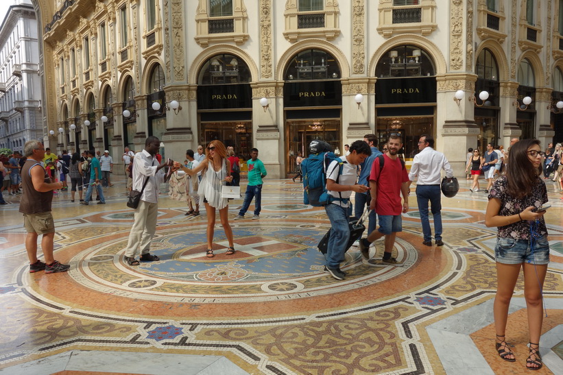 Galleria Vittorio Emanuele II, Milano.