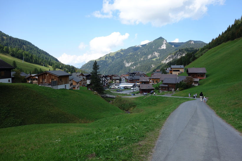 Naturen i Malbun, Liechtenstein.