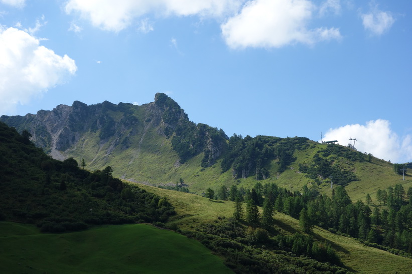 Naturen i Malbun, Liechtenstein.