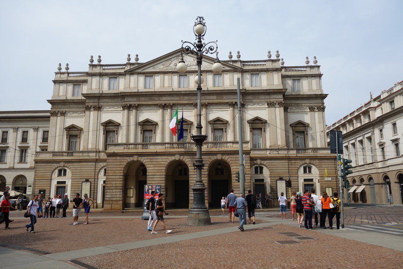 Teatro alla Scala, Milanos världsberömda operahus.