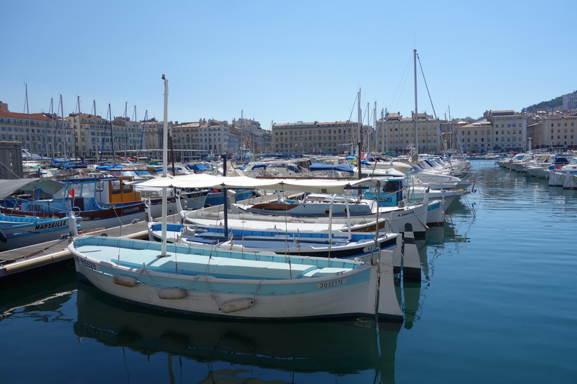 Båtar i hamnen, Marseille.
