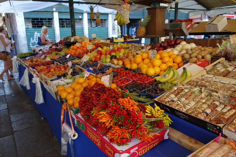 Rialto Market, Venedig.