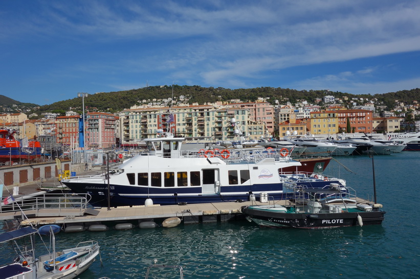 Hamnen i Nice.