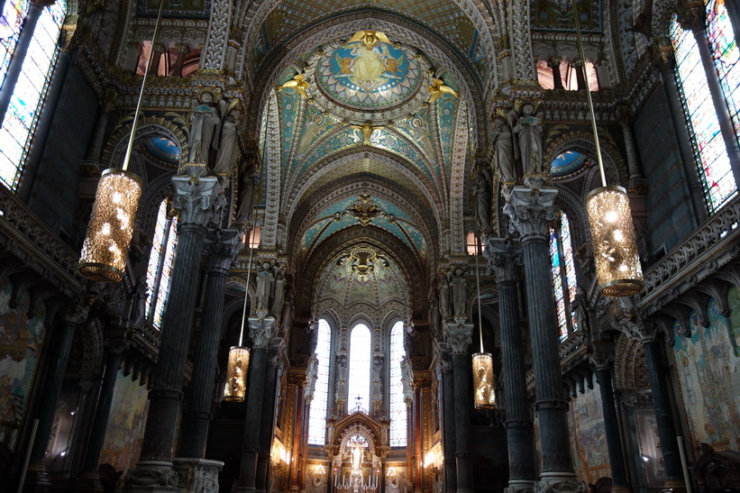 La Basilique Notre Dame de Fourvière, Lyon.