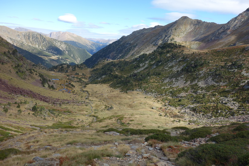 På väg ner till Arinsal.