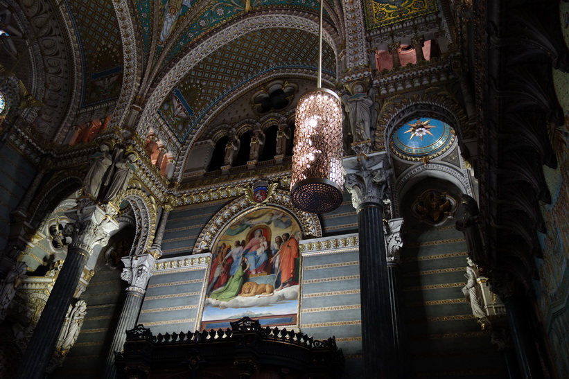 La Basilique Notre Dame de Fourvière, Lyon.