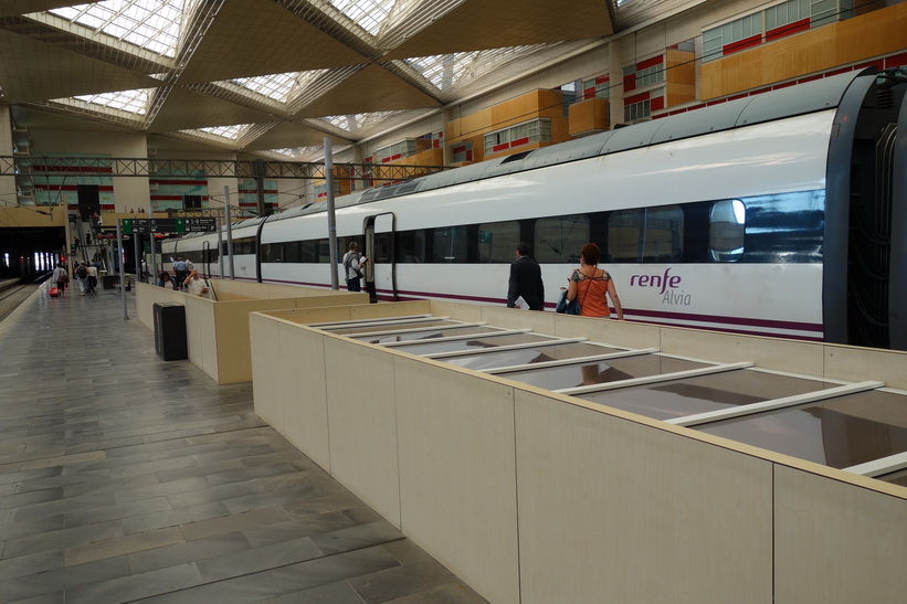 Zaragoza-Delicias tågstation.
