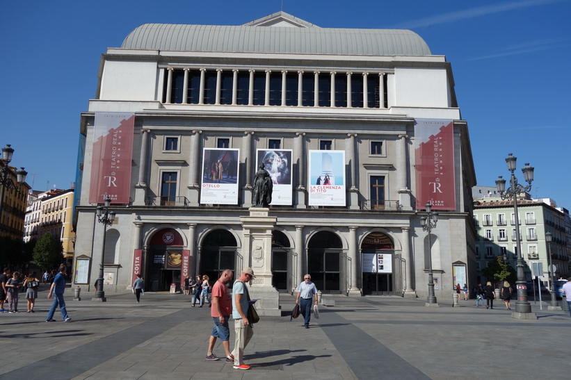 Teatro Real, Plaza de Isabel II, Madrid.