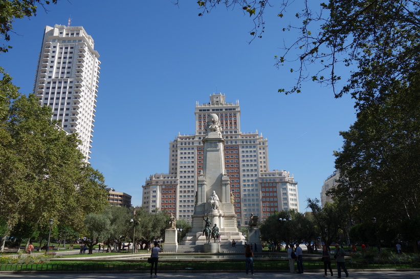 Plaza de España, Madrid.