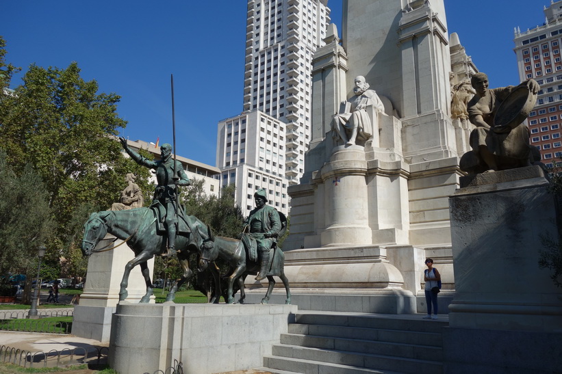 Plaza de España, Madrid.