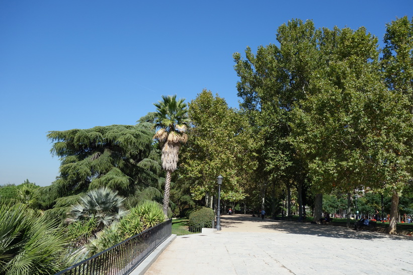 Parque del Oeste, Madrid.