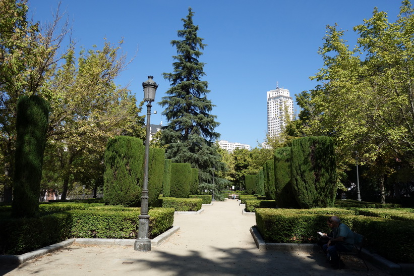 Jardines De Sabatini, Madrid.