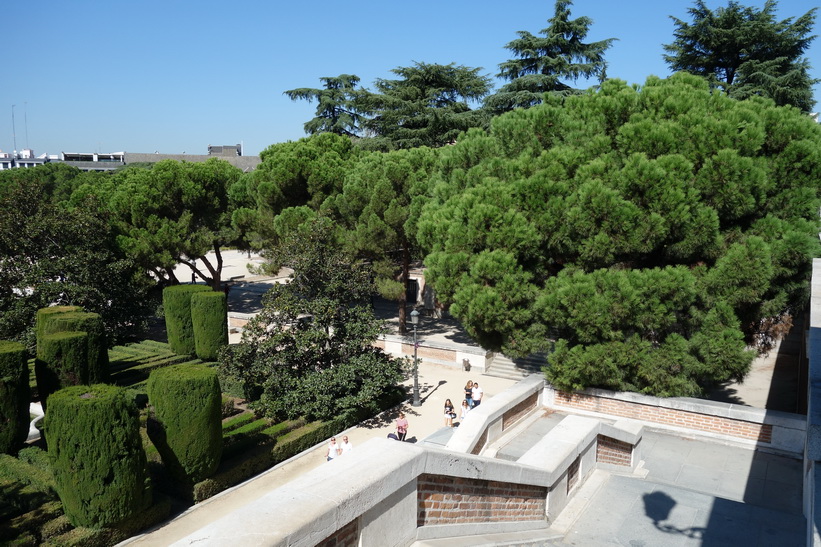 Jardines De Sabatini, Madrid.