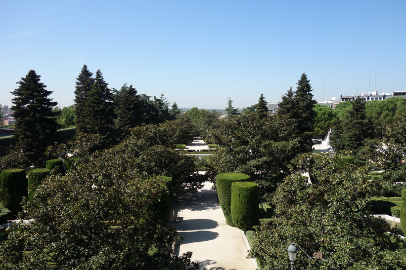 Jardines De Sabatini, Madrid.