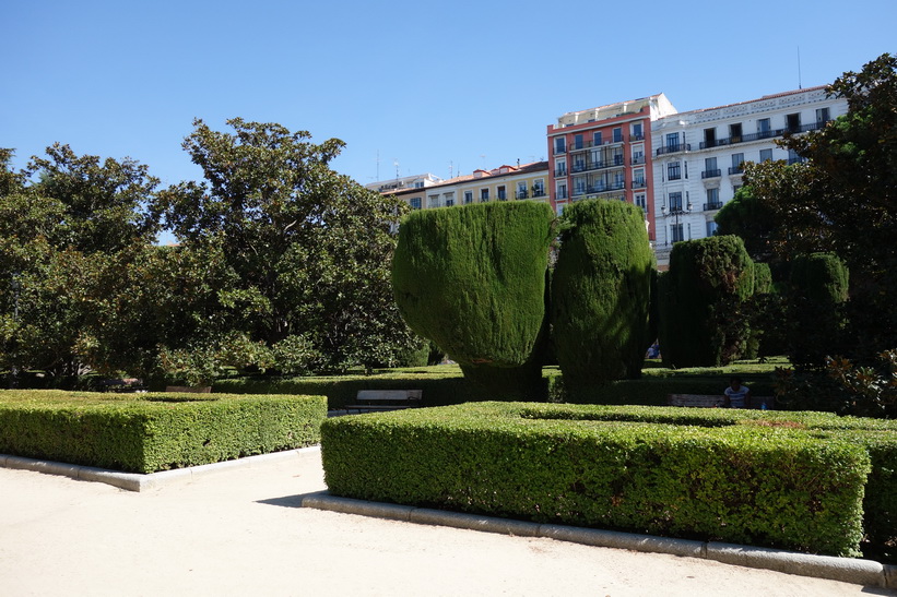 Jardines De Sabatini, Madrid.