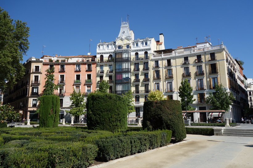 Plaza Oriente, Madrid.