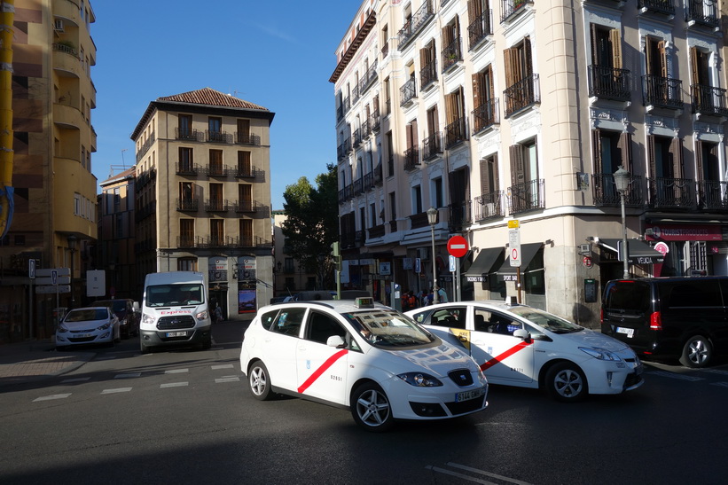 Arkitekturen i centrala Madrid.