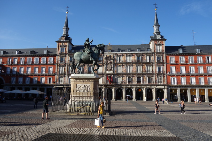 Fantastiska Plaza Mayor, Madrid.