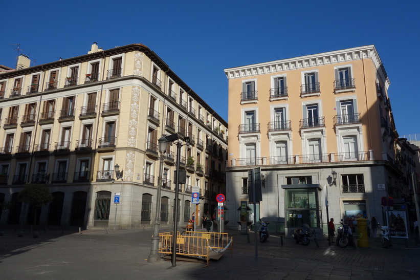 Arkitekturen i centrala Madrid.