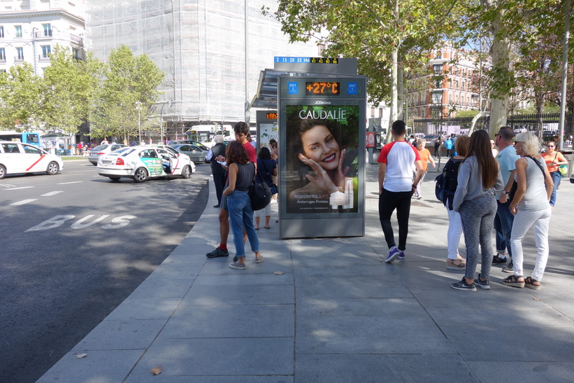 Plaza Independencia, Madrid.