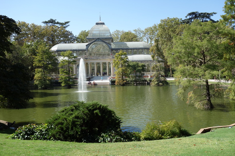 Palacio de Cristal, Parque de El Retiro, Madrid.